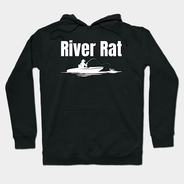 River Rat Hoodie by HobbyAndArt